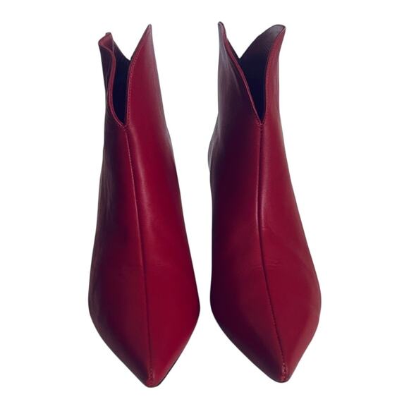 Anine Bing Red Ankle Boots - Picture 4 of 12